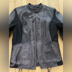 HD biker jacket with removable lining